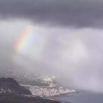 la palma rain alert north east