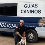 rony police dog gran canaria honoured