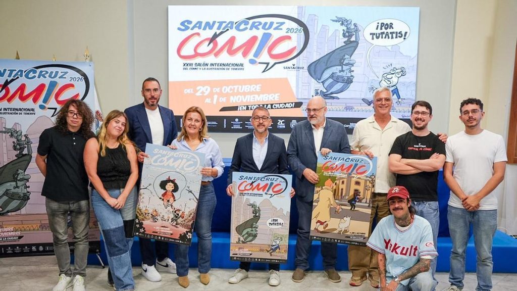 tenerife comic salon 2026 exhibitions artists